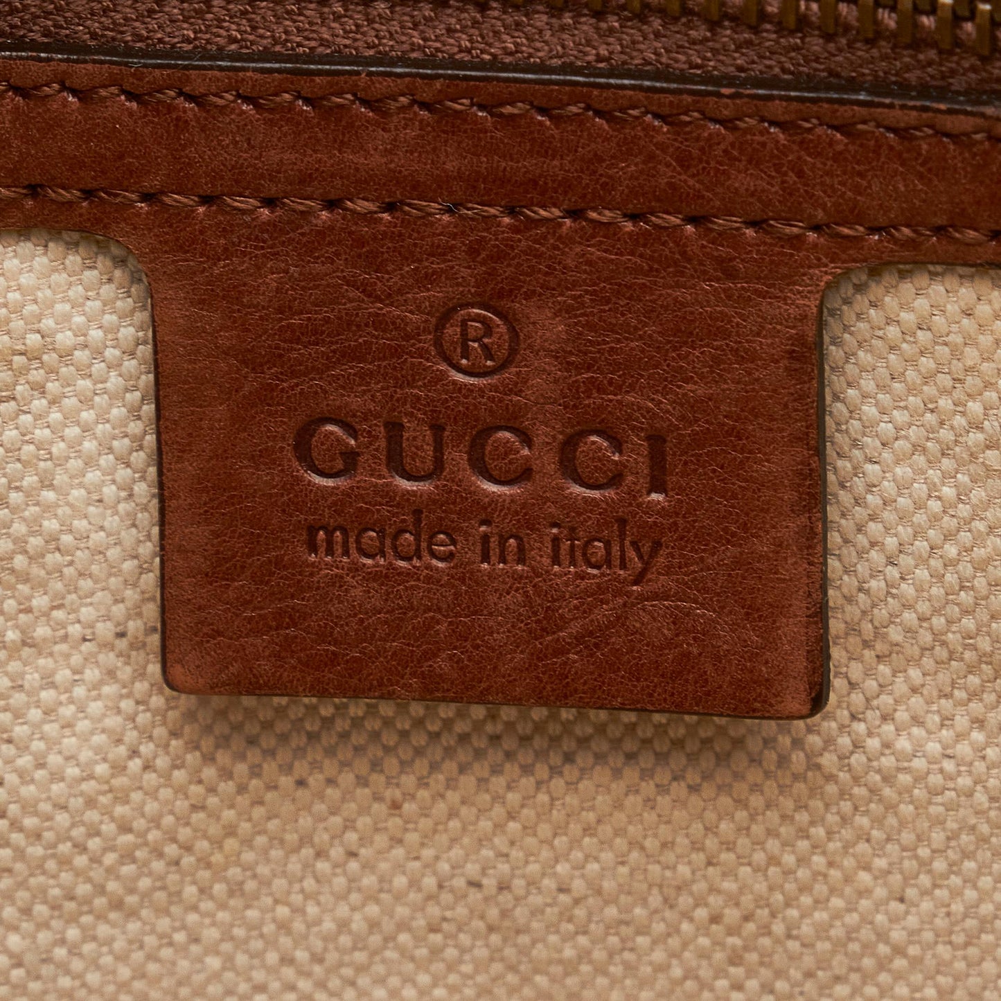 Gucci Medium Ribot Horse Head Tote Bag (SHG-4pAauu)