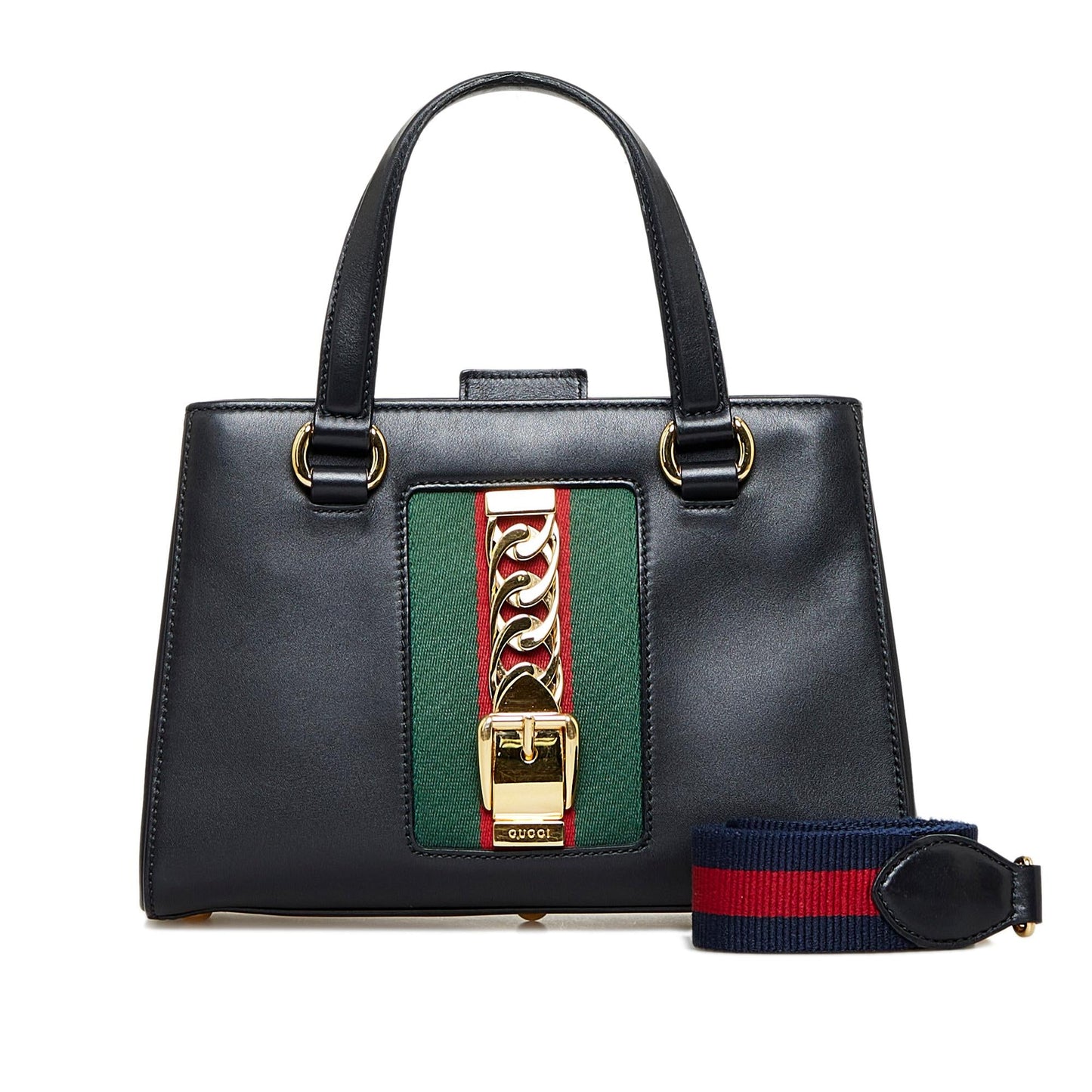 Gucci Medium Sylvie Satchel (SHG-hvyoSA)