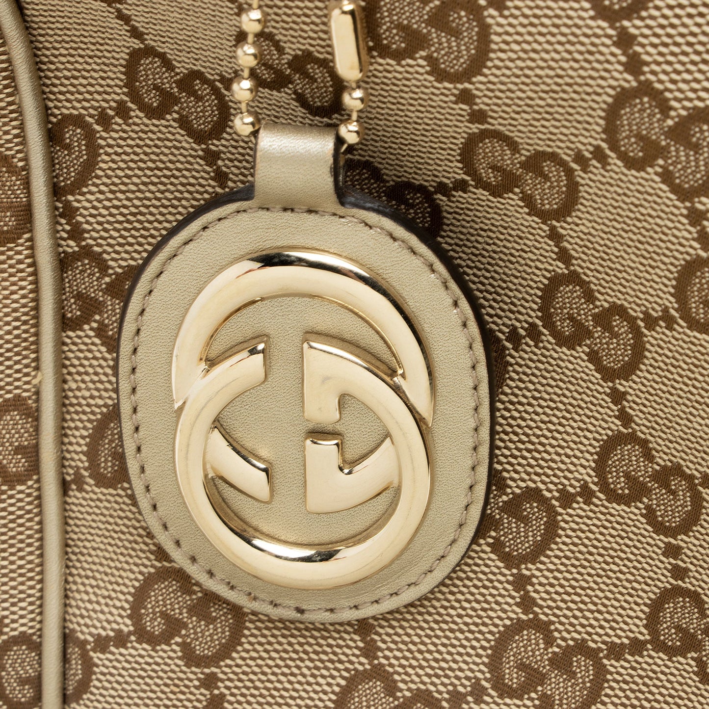 Gucci Metallic GG Canvas Sukey Large Tote