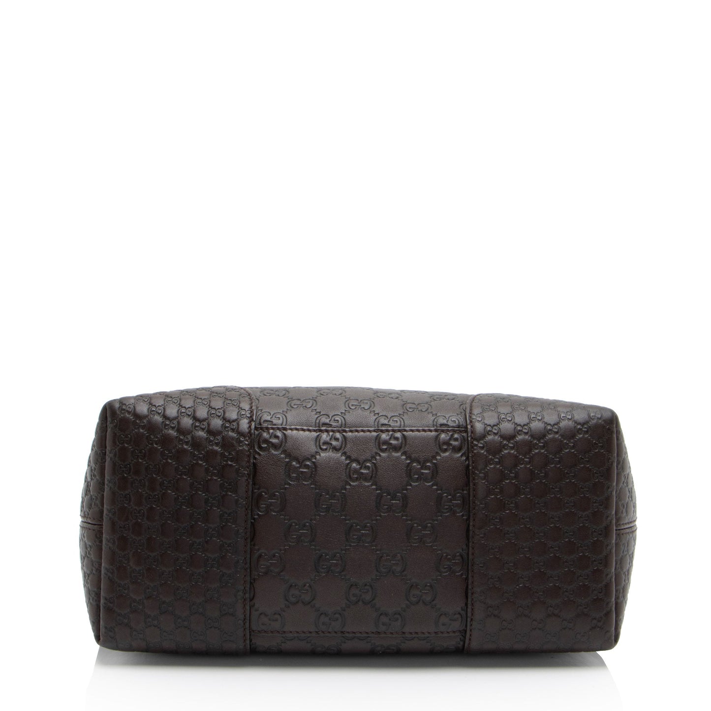 Gucci Metallic Guccissima Leather Bree Fold Over Tote (SHF-bHARYI)