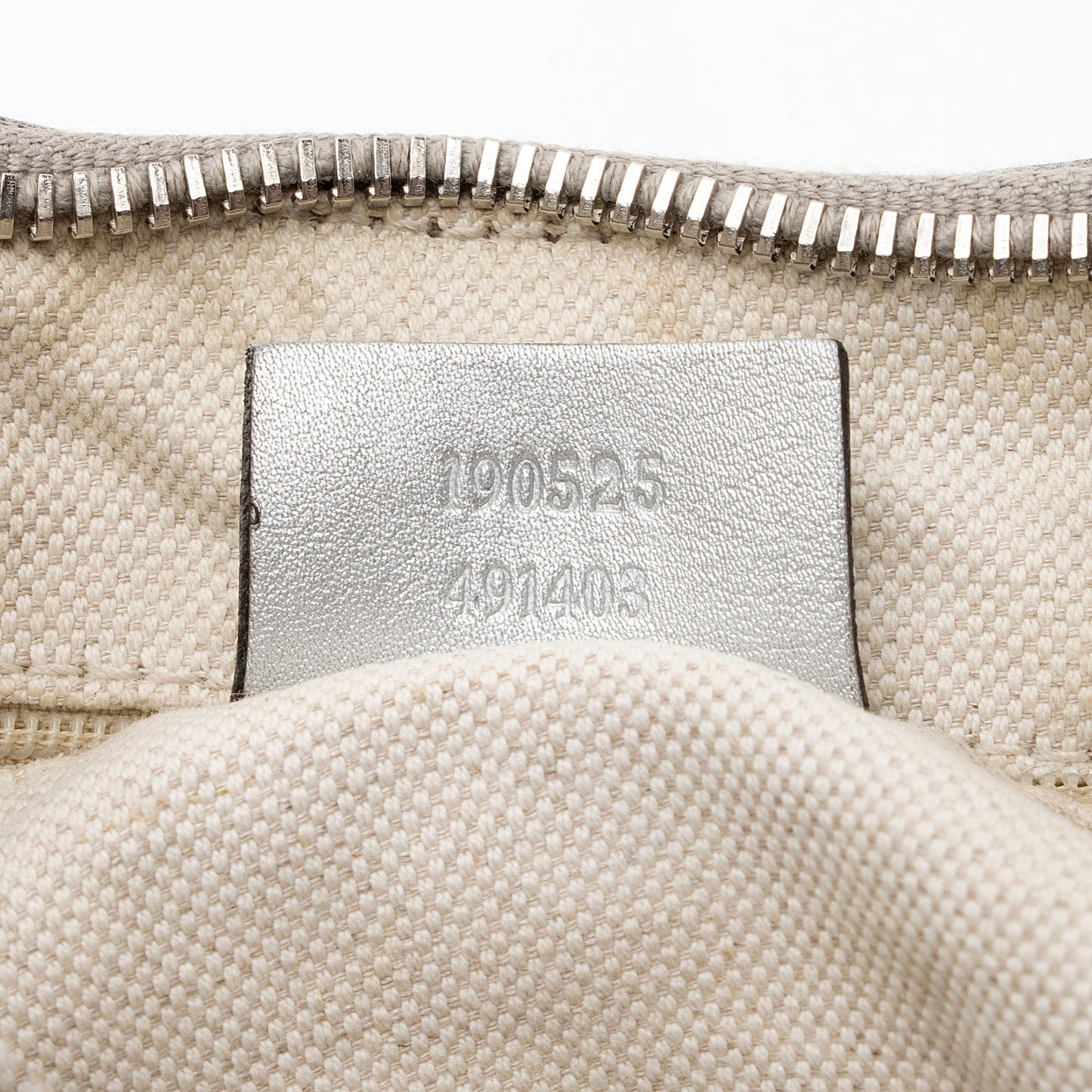 Gucci Metallic Guccissima Leather D Ring Small Hobo (SHF-KWHGdg)