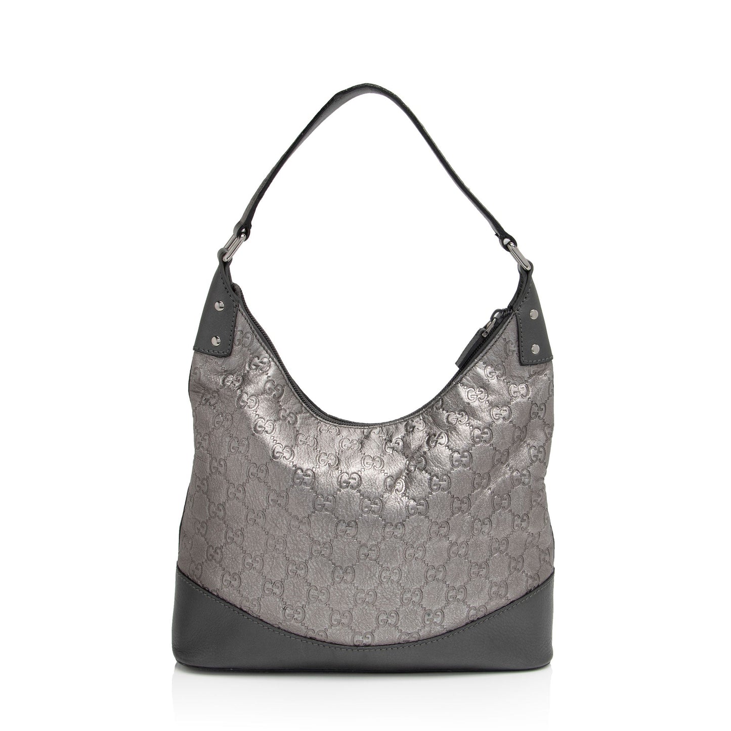 Gucci Metallic Guccissima Leather Small Hobo (SHF-WaBJWh)