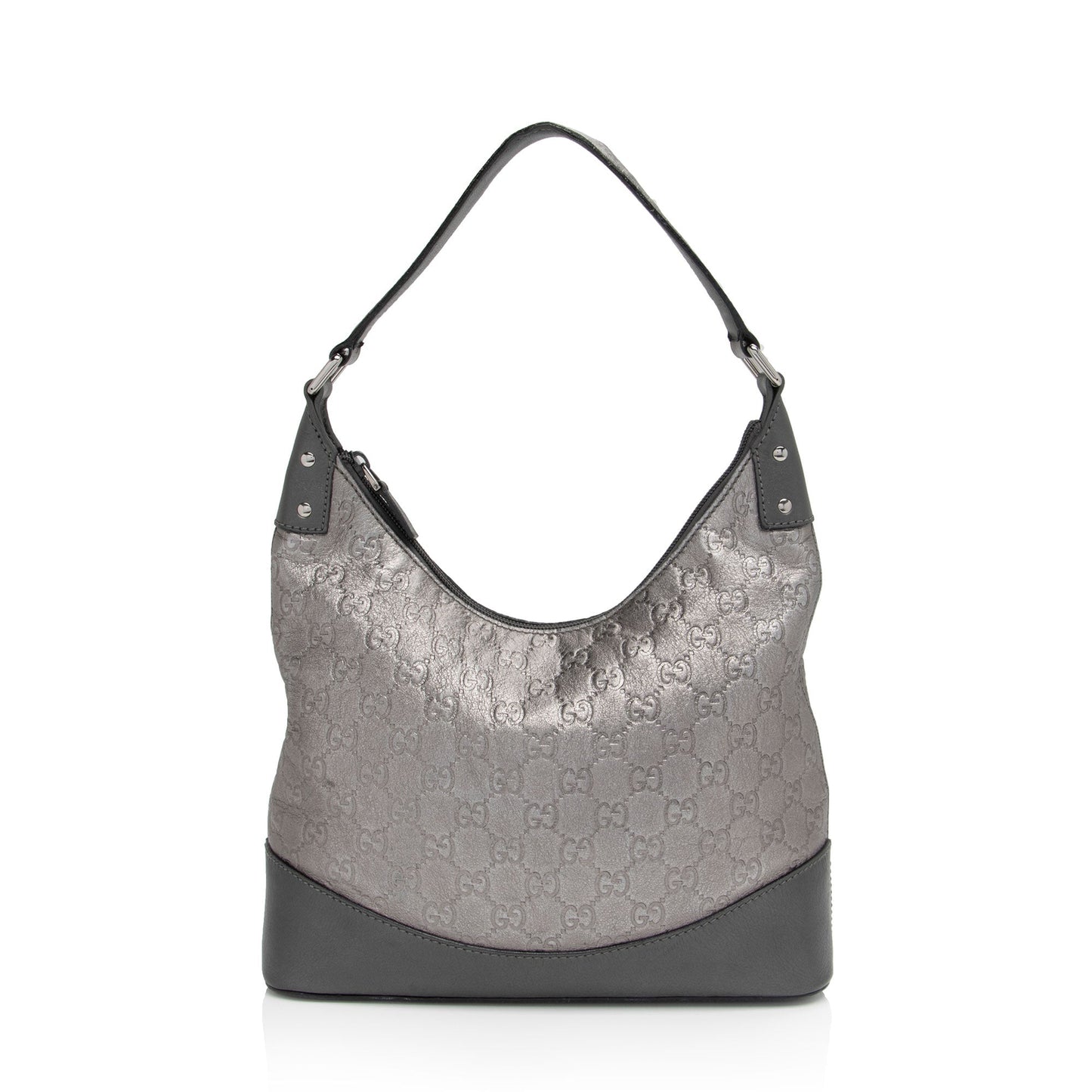Gucci Metallic Guccissima Leather Small Hobo (SHF-WaBJWh)