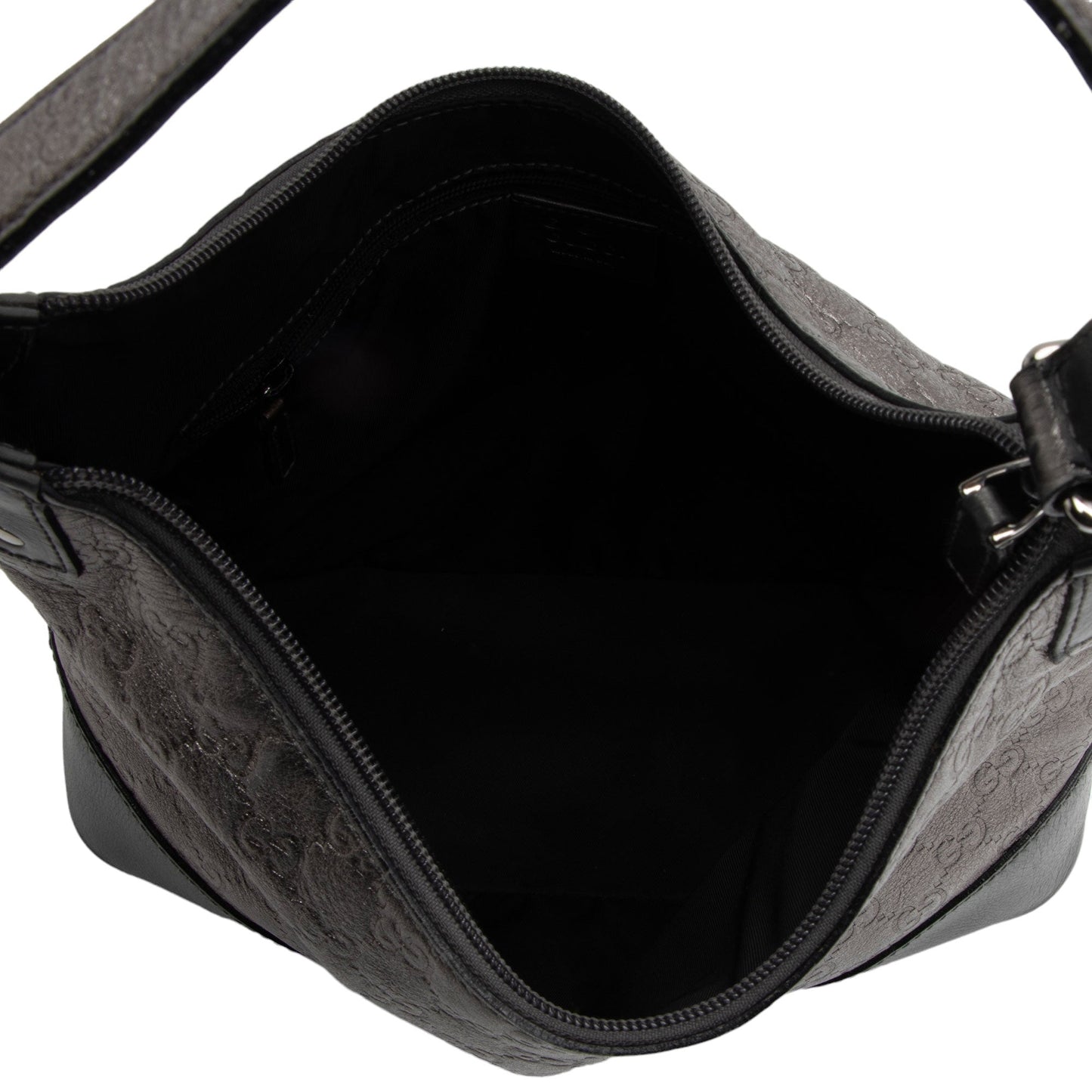 Gucci Metallic Guccissima Leather Small Hobo (SHF-WaBJWh)