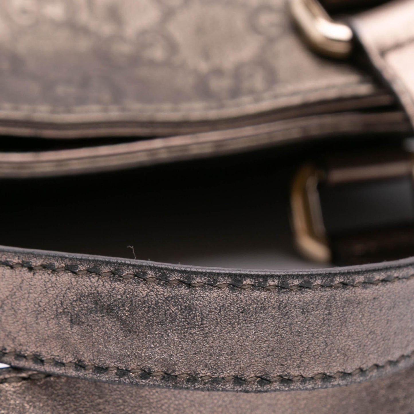Gucci Metallic Guccissima Tote
