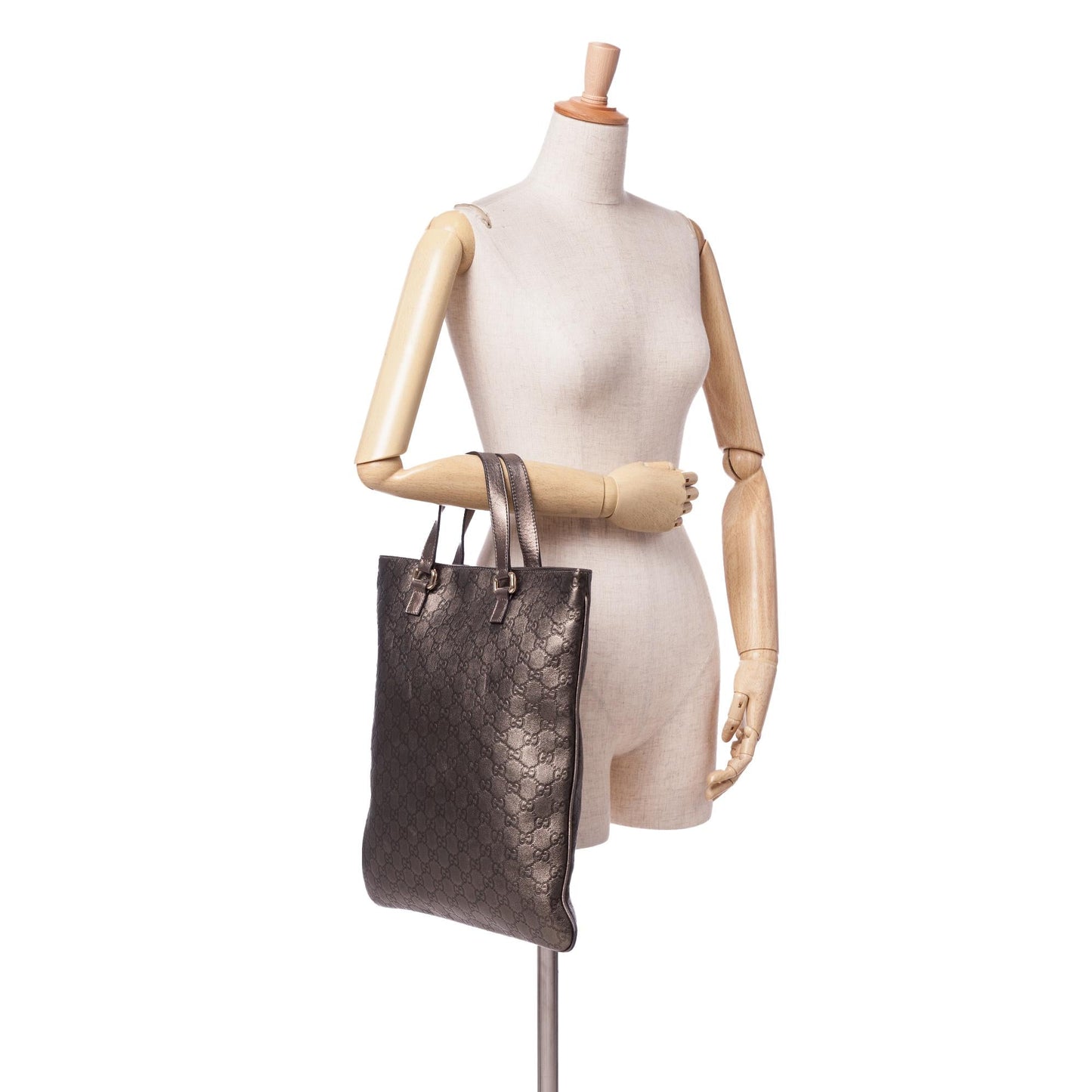 Gucci Metallic Guccissima Tote