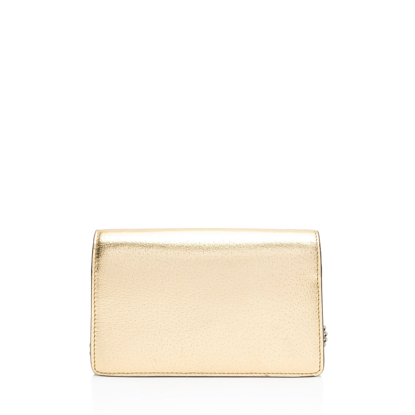 Gucci Metallic Leather Dionysus Super Mini Bag