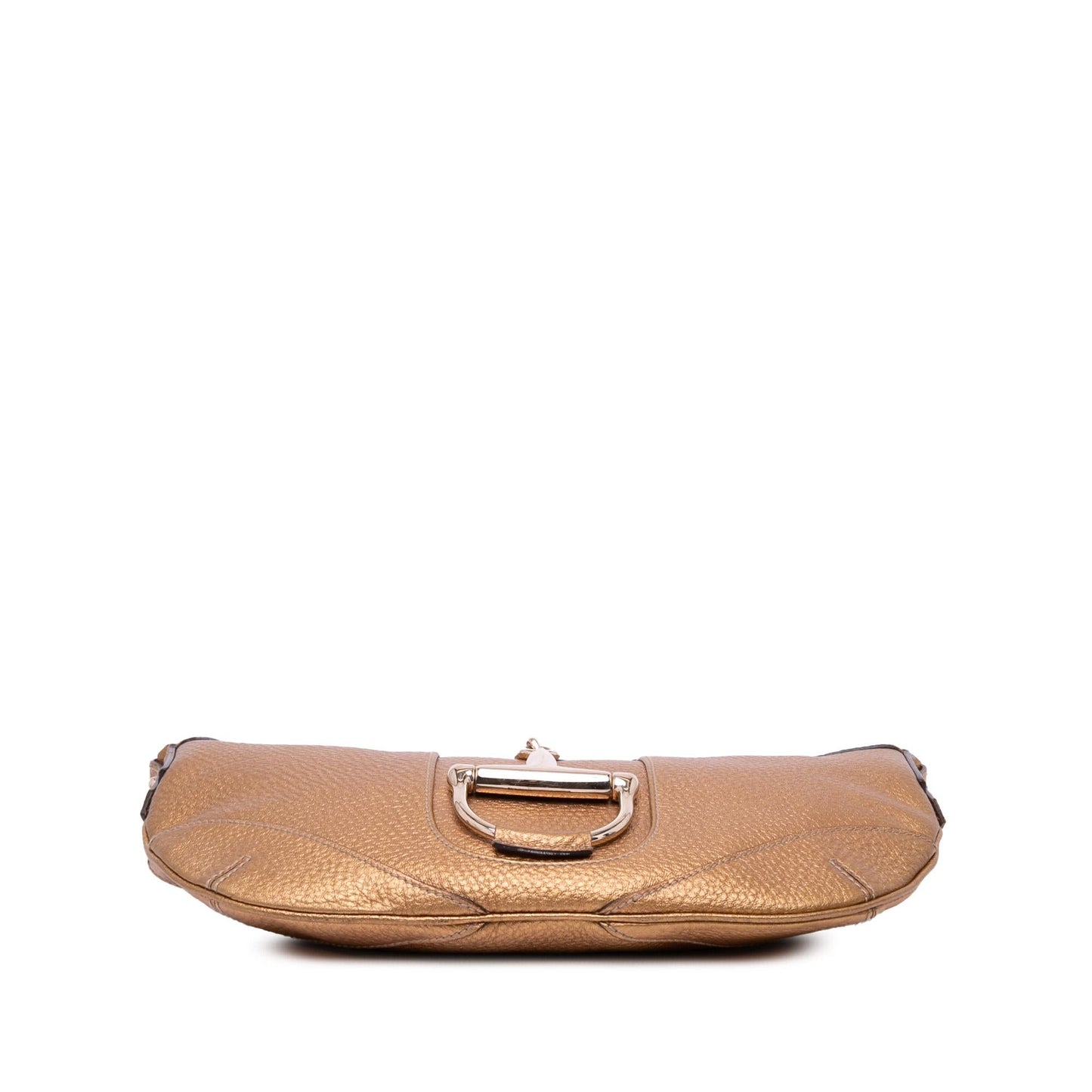 Gucci Metallic Leather Horsebit Crossbody