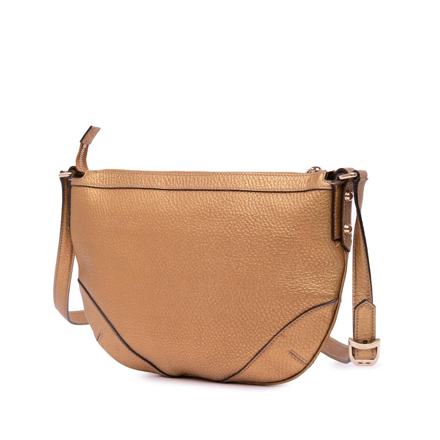 Gucci Metallic Leather Horsebit Crossbody