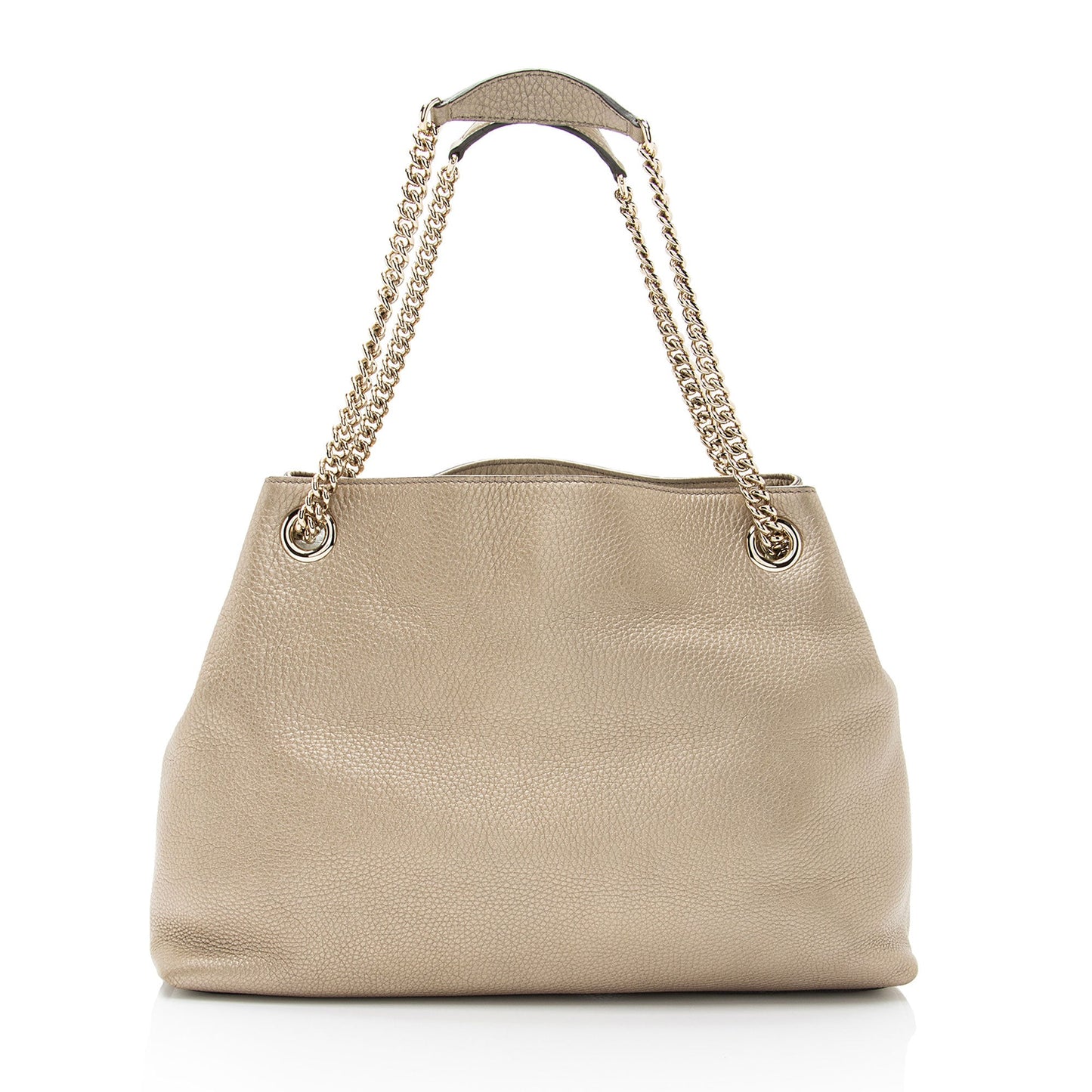Gucci Metallic Leather Soho Medium Shoulder Bag (SHF-WsyCup)