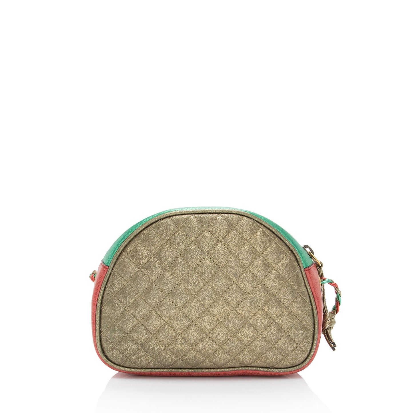 Gucci Metallic Leather Trapuntata Mini Bag
