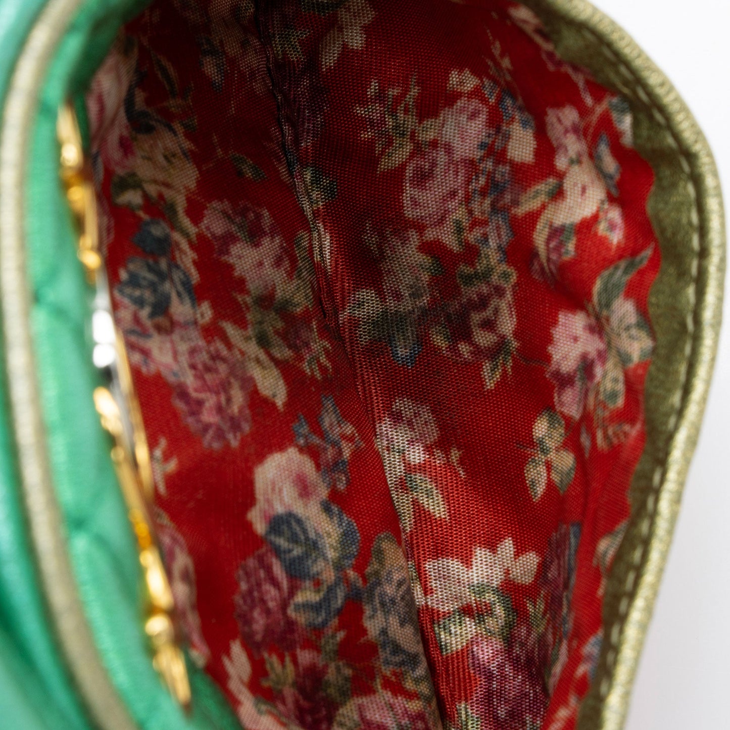 Gucci Metallic Leather Trapuntata Mini Bag