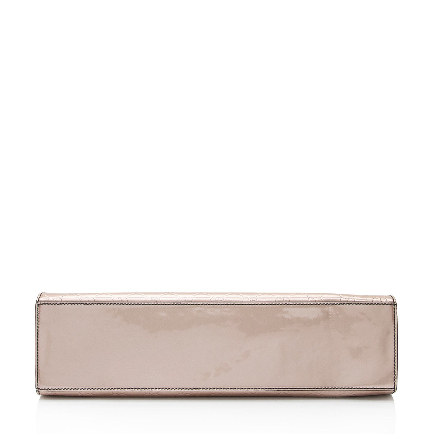 Gucci Metallic Patent Guccissima Leather Emily Large Shoulder Bag (SHF-v4gshd)