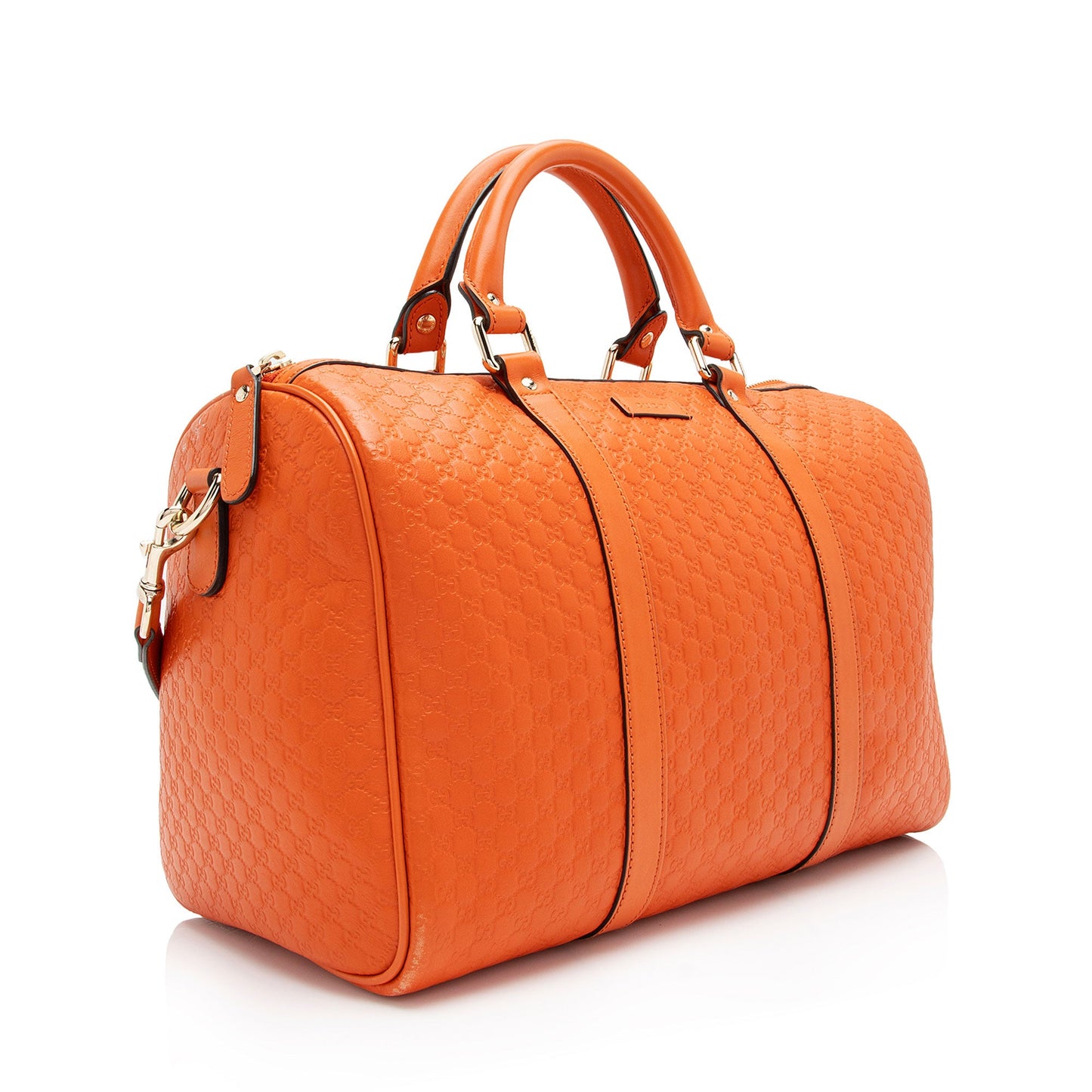 Gucci Microguccissima Leather Medium Boston Bag (SHF-GMQyjn)