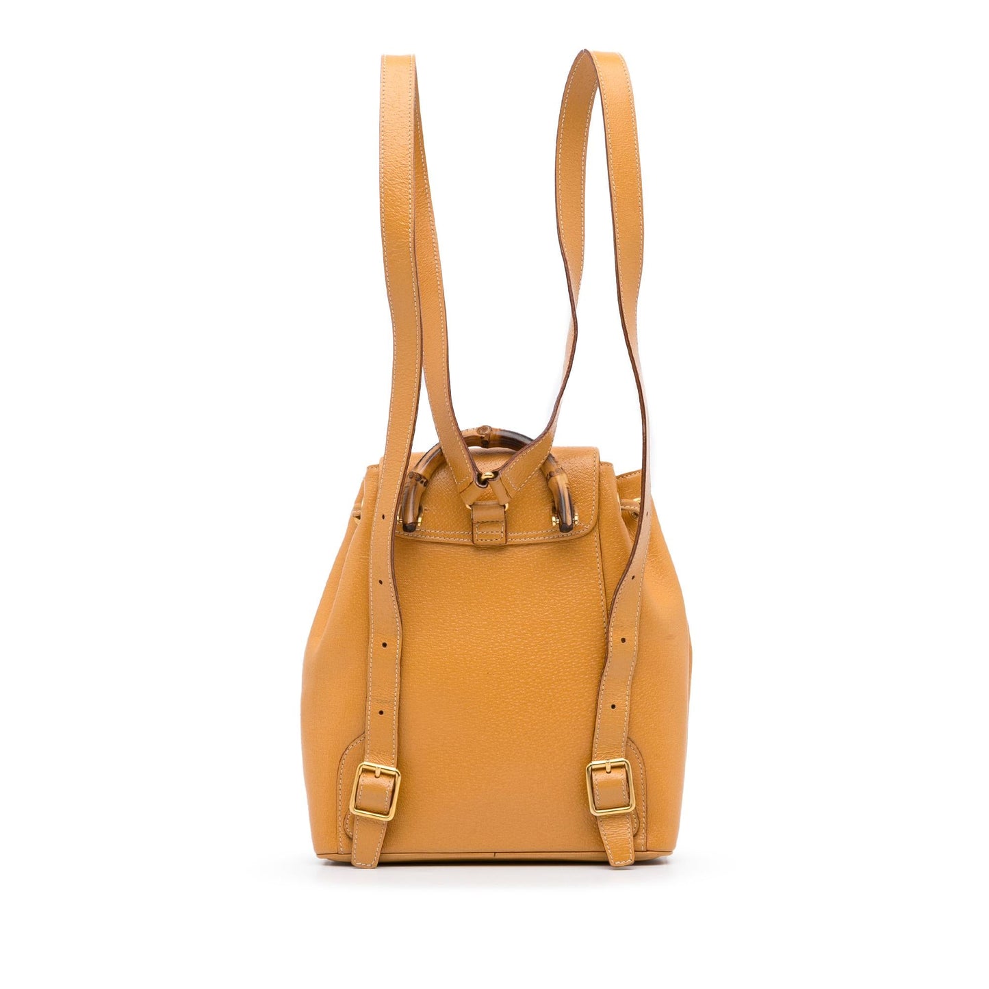 Gucci Mini Bamboo Leather Backpack (SHG-rseFEI)