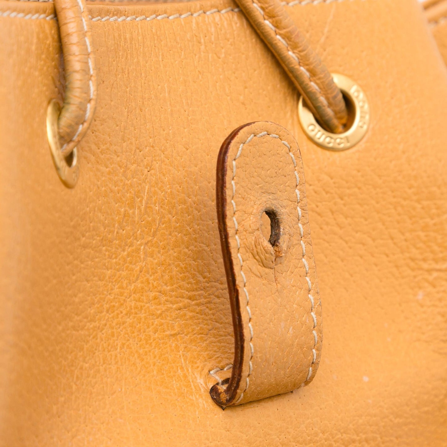 Gucci Mini Bamboo Leather Backpack (SHG-rseFEI)