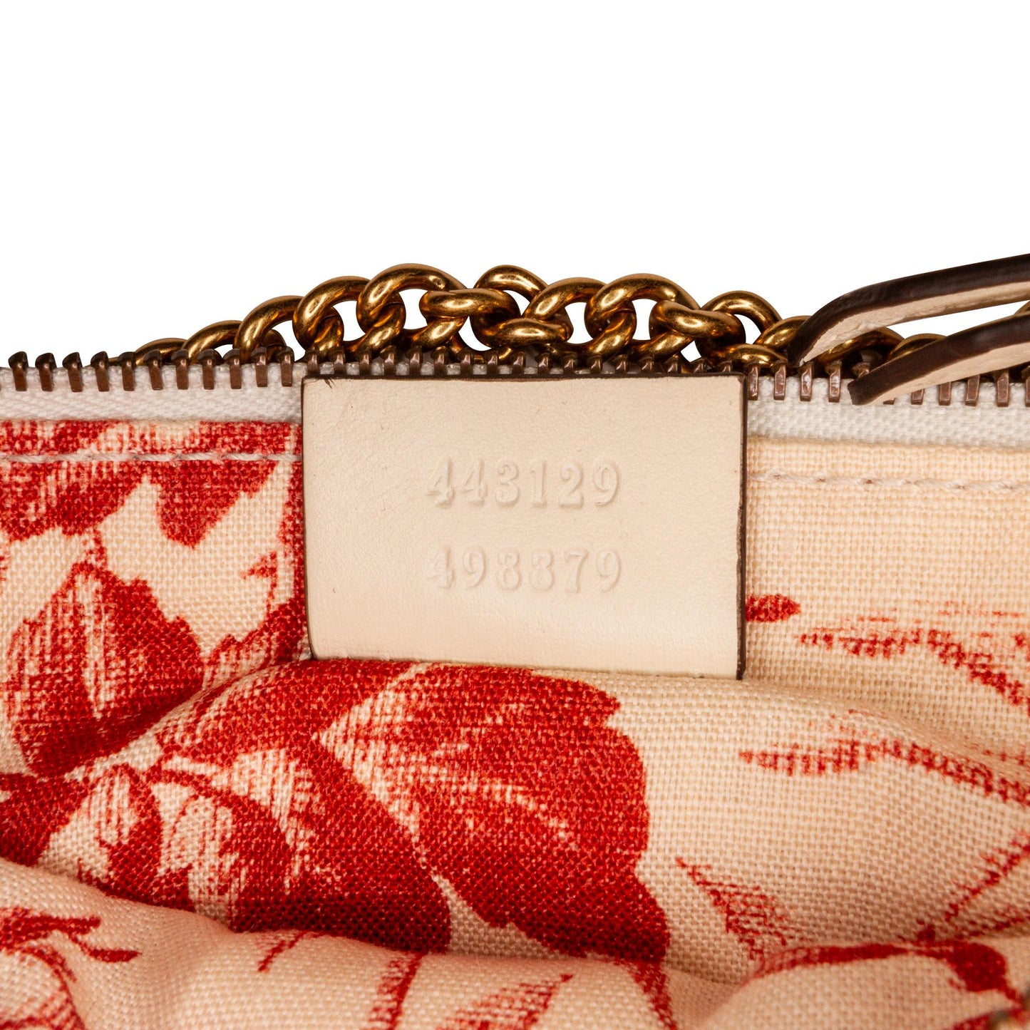 Gucci Mini GG Marmont Chain Baguette (SHG-Rla7Nz)