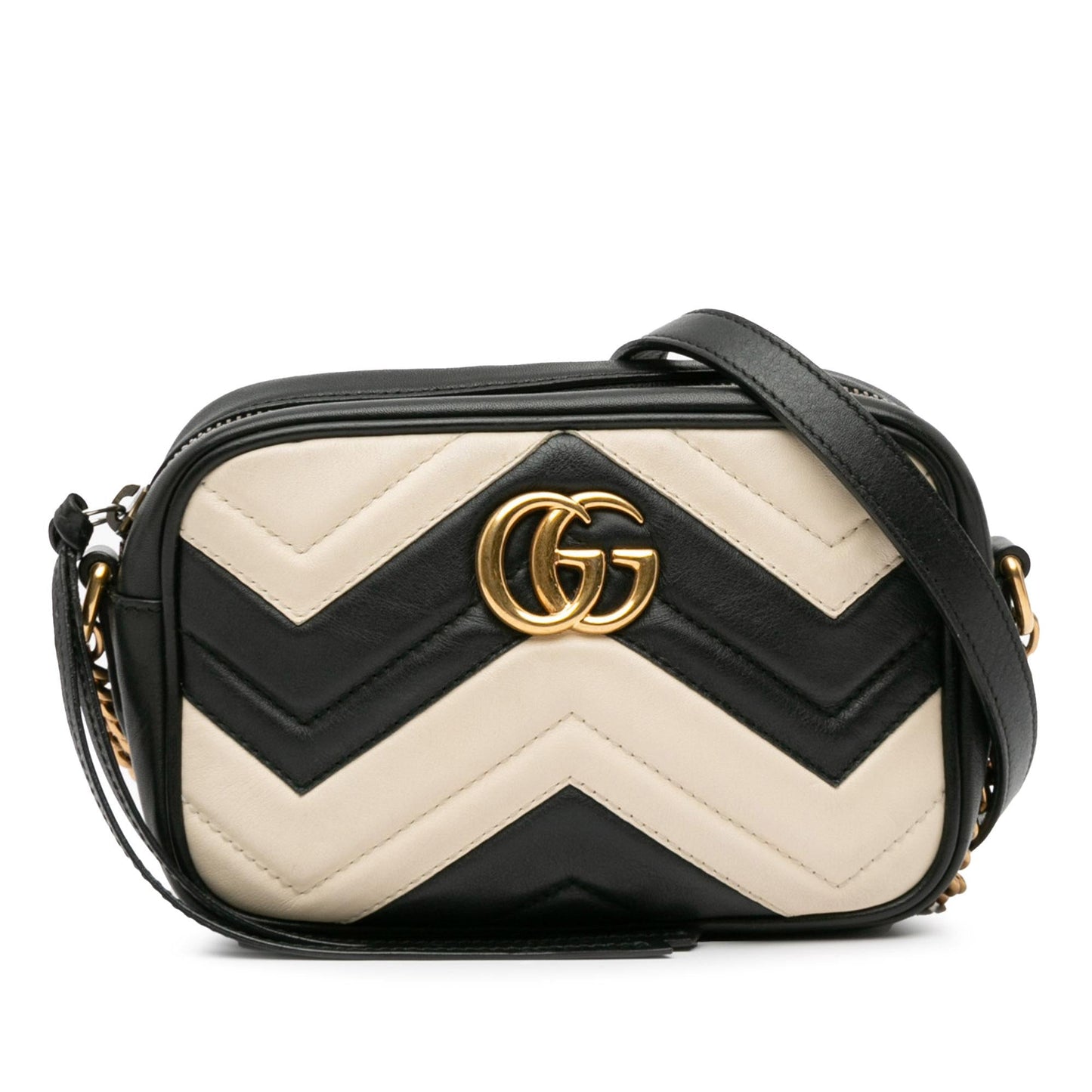 Gucci Mini GG Marmont Matelasse Crossbody Bag (SHG-MNuK5d)