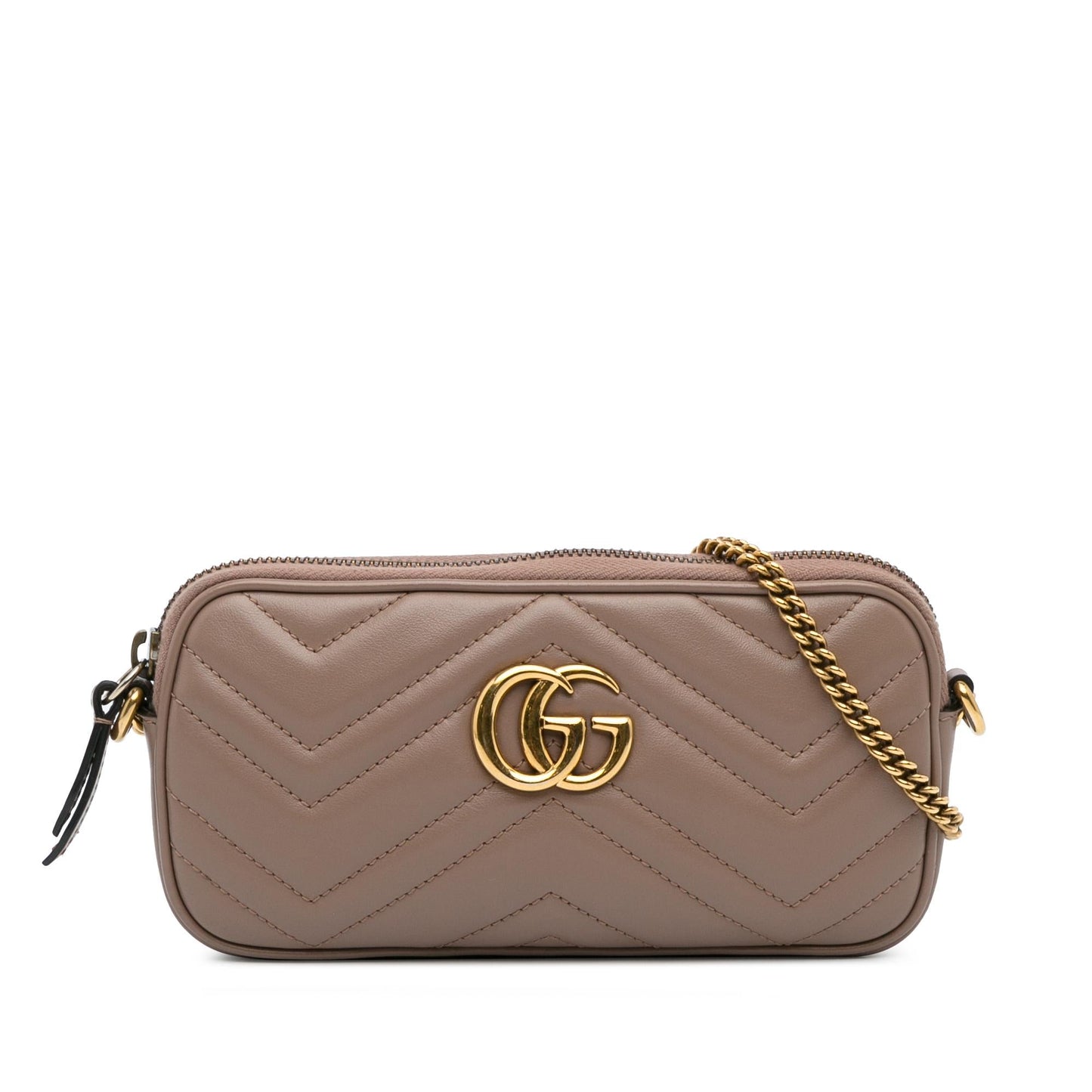 Gucci Mini GG Marmont Matelasse Crossbody (SHG-lhU1gO)