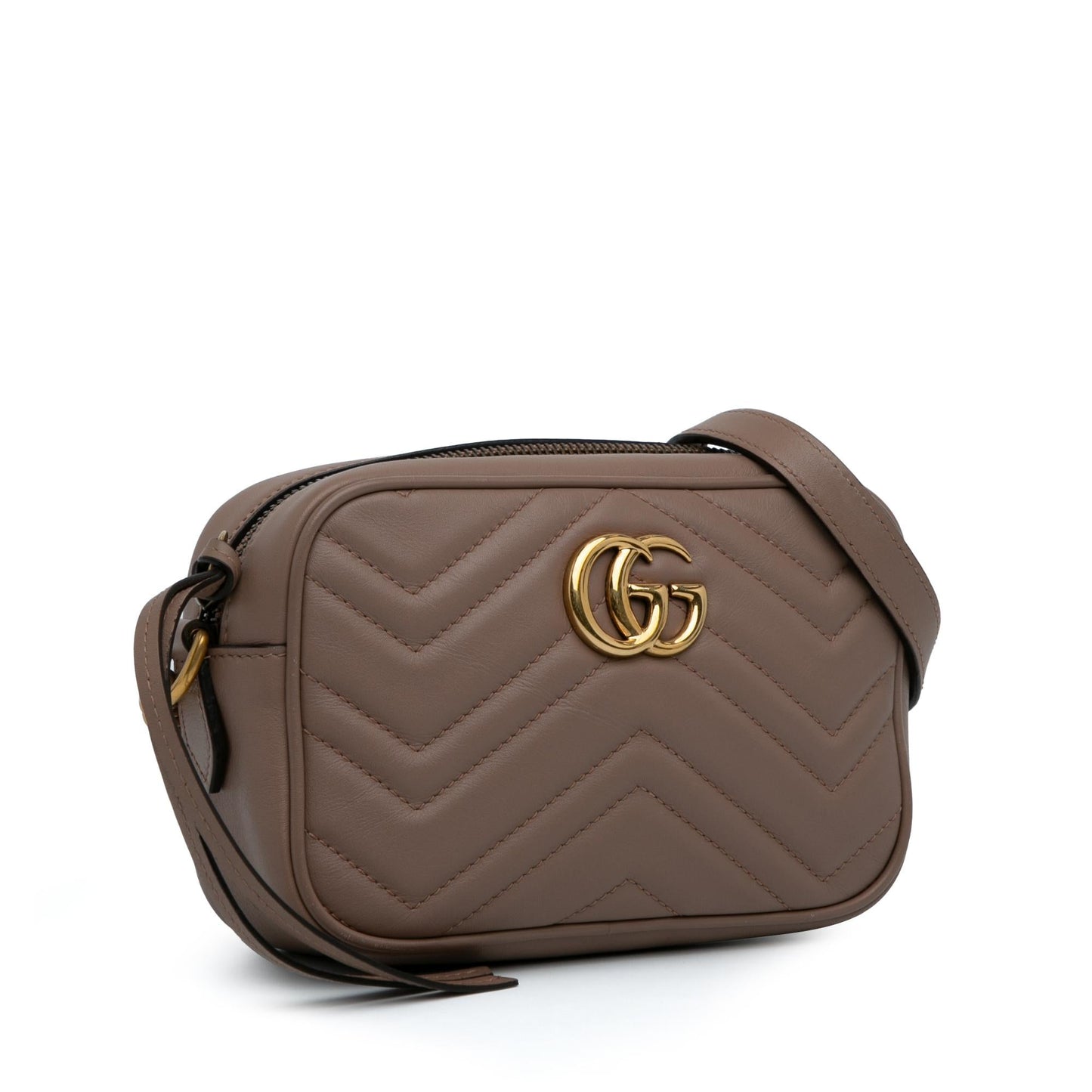 Gucci Mini GG Marmont Matelasse Crossbody (SHG-1DWPFZ)