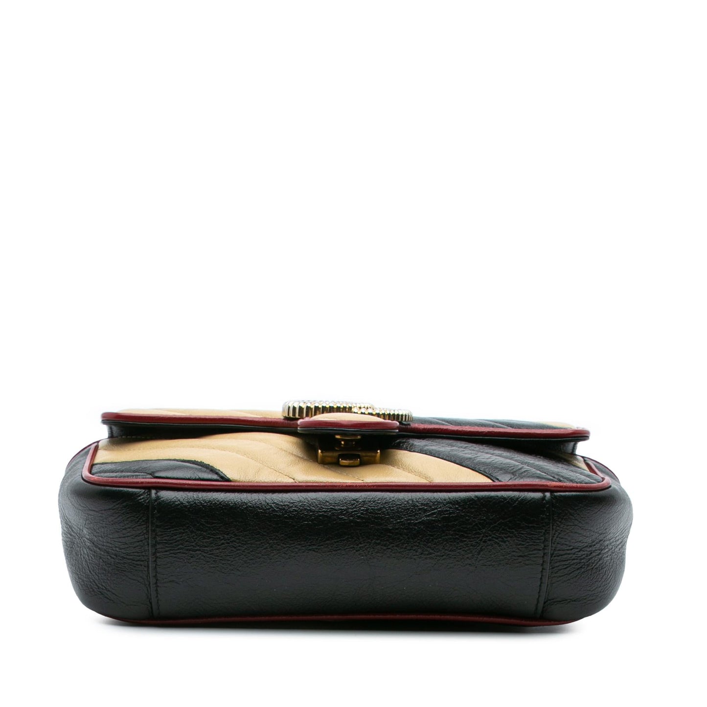 Gucci Mini GG Marmont Matelasse Leather Torchon Flap Crossbody