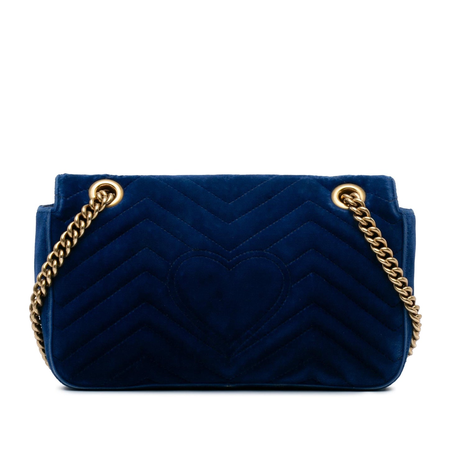 Gucci Mini GG Marmont Matelasse Velvet Crossbody (SHG-J4w2zv)