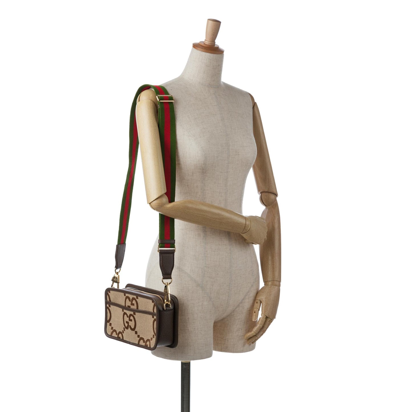 Gucci Mini Jumbo GG Crossbody Bag (SHG-FKXWG3)