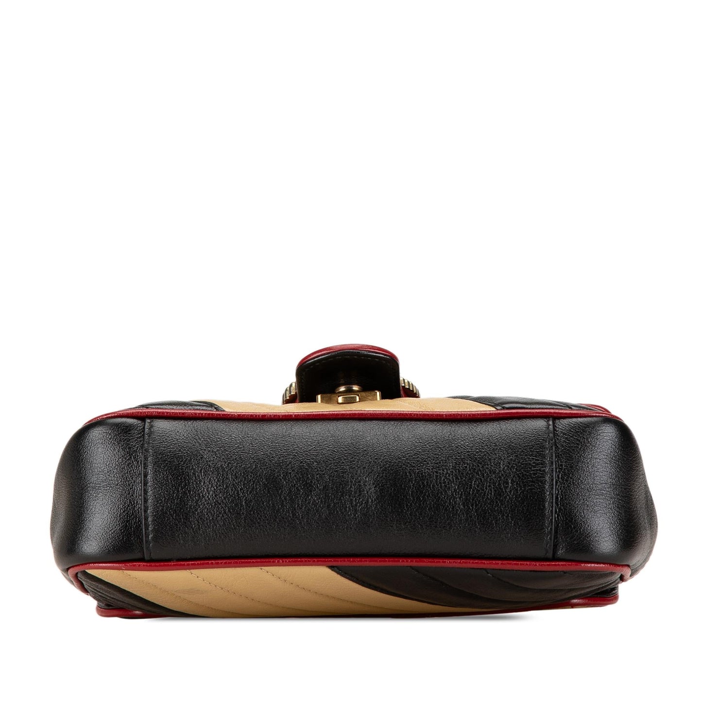 Gucci Mini Leather GG Marmont Torchon Crossbody