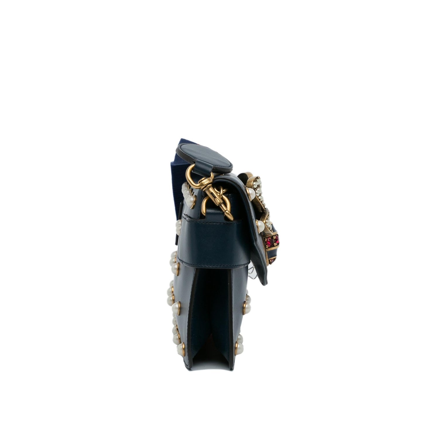 Gucci Mini Queen Margaret Broadway Leather Satchel (SHG-XxMDq6)