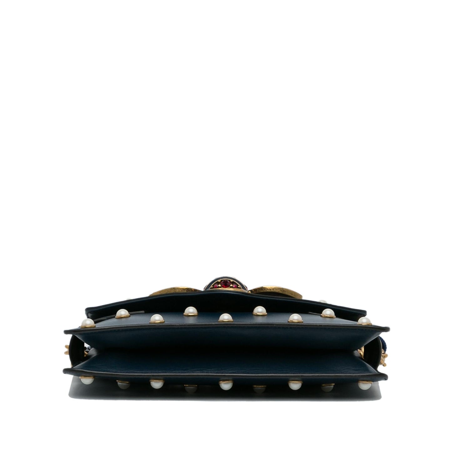 Gucci Mini Queen Margaret Broadway Leather Satchel (SHG-XxMDq6)