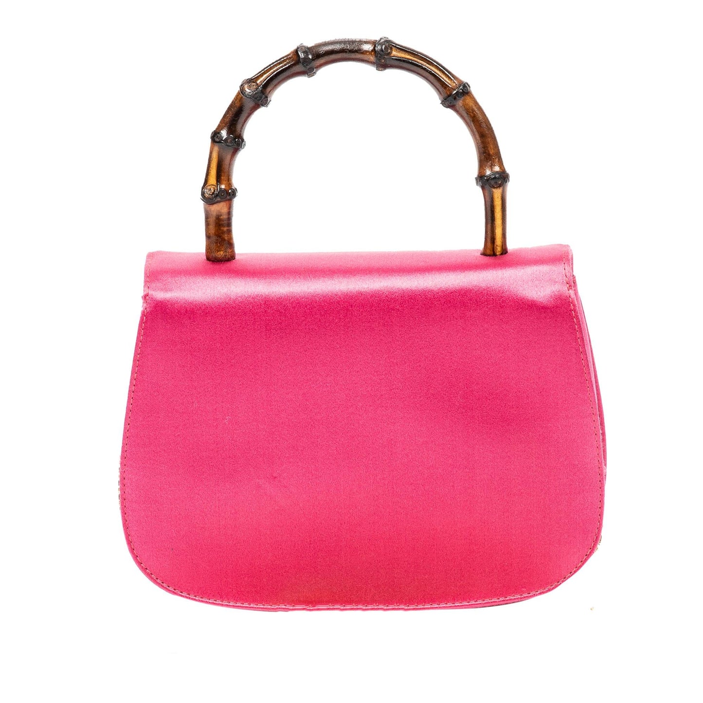 Gucci Mini Satin Bamboo Night (SHG-gJ0Jsi)