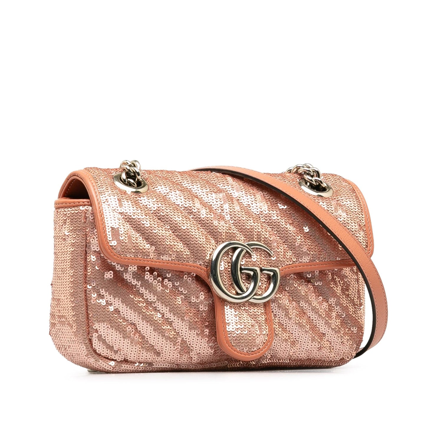 Gucci Mini Sequin GG Marmont Matelasse Crossbody Bag