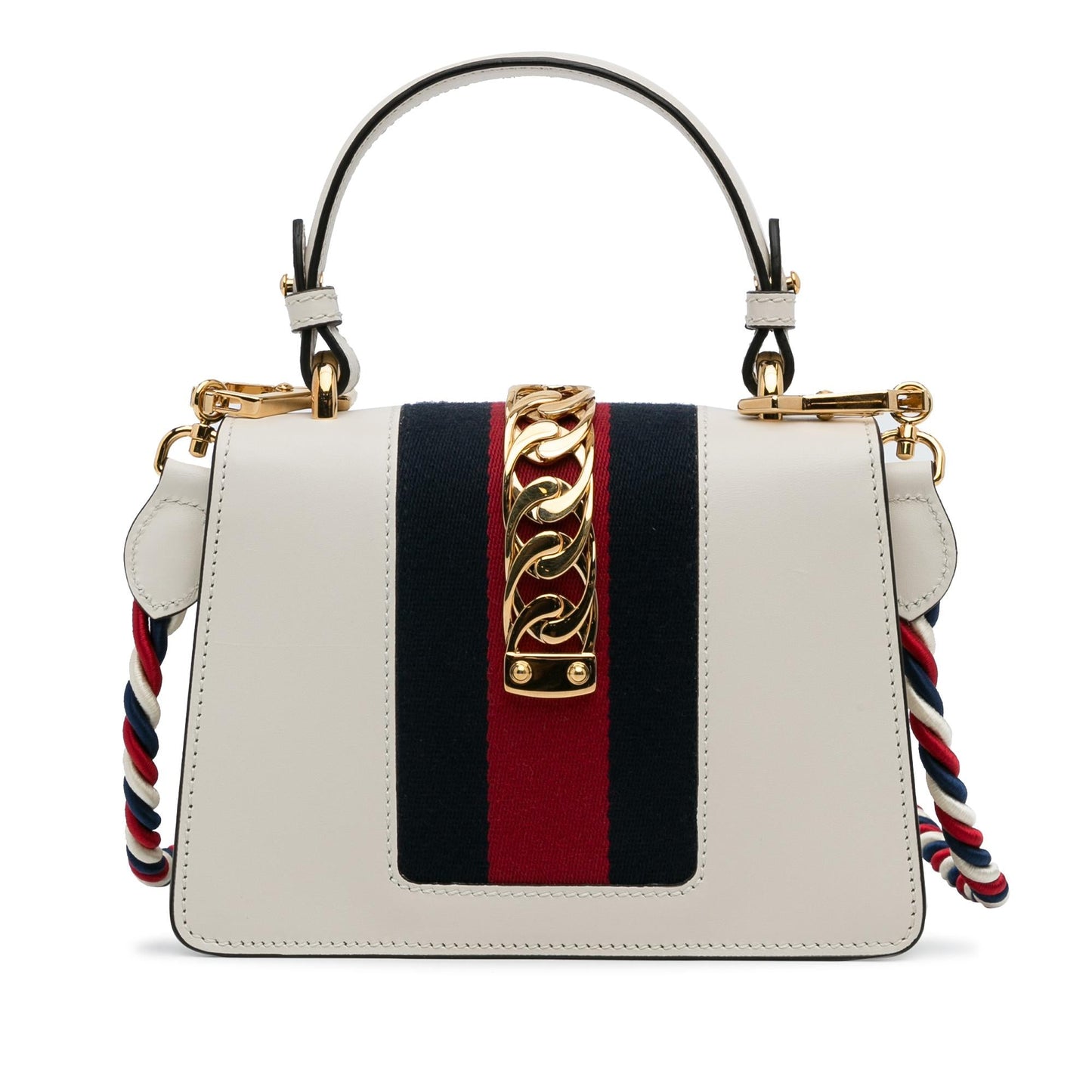 Gucci Mini Sylvie Satchel (SHG-qnxVA0)