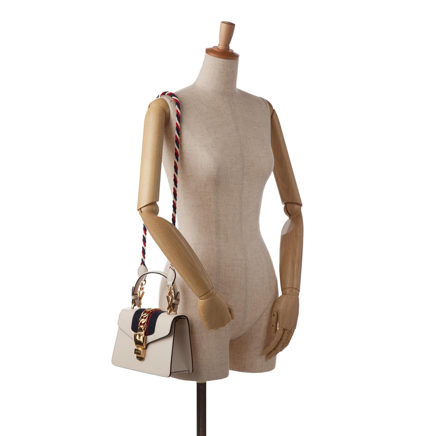 Gucci Mini Sylvie Satchel (SHG-qnxVA0)