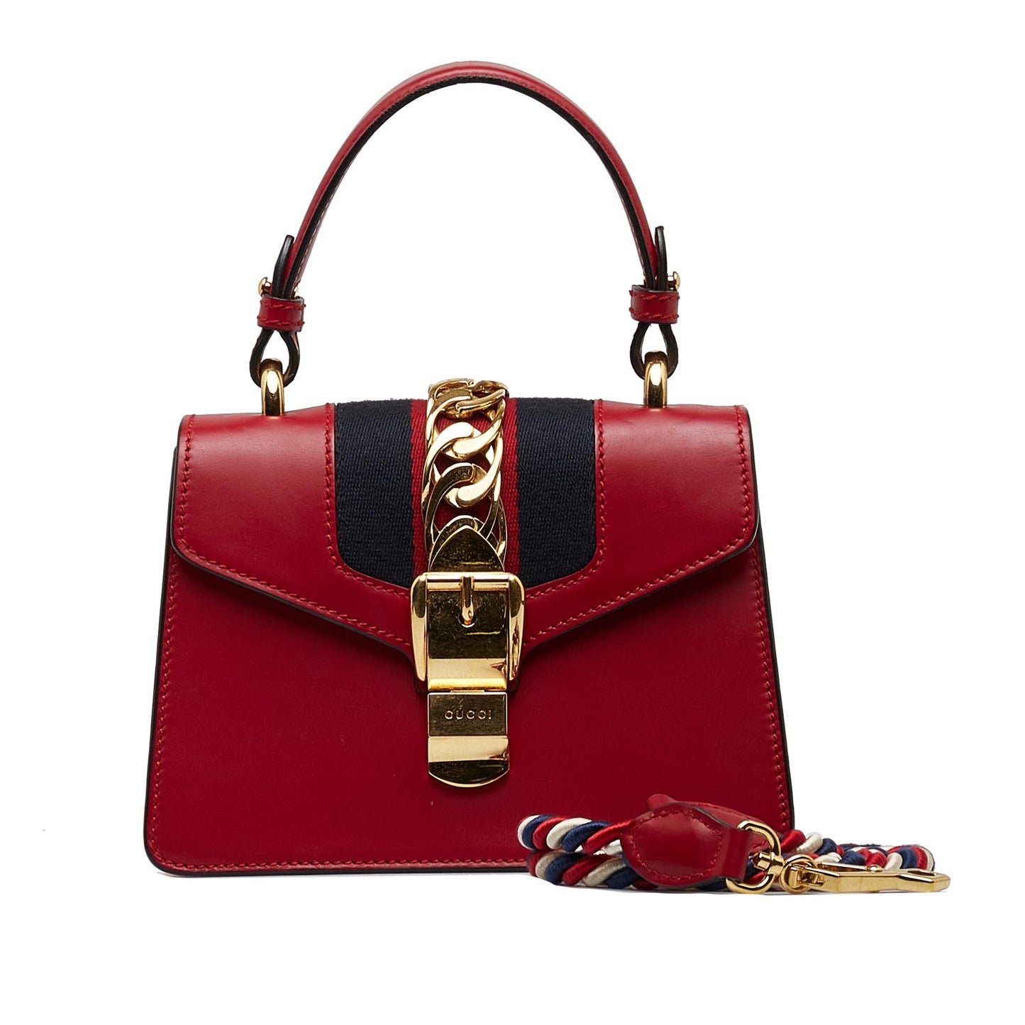 Gucci Mini Sylvie Satchel (SHG-4t37wi)