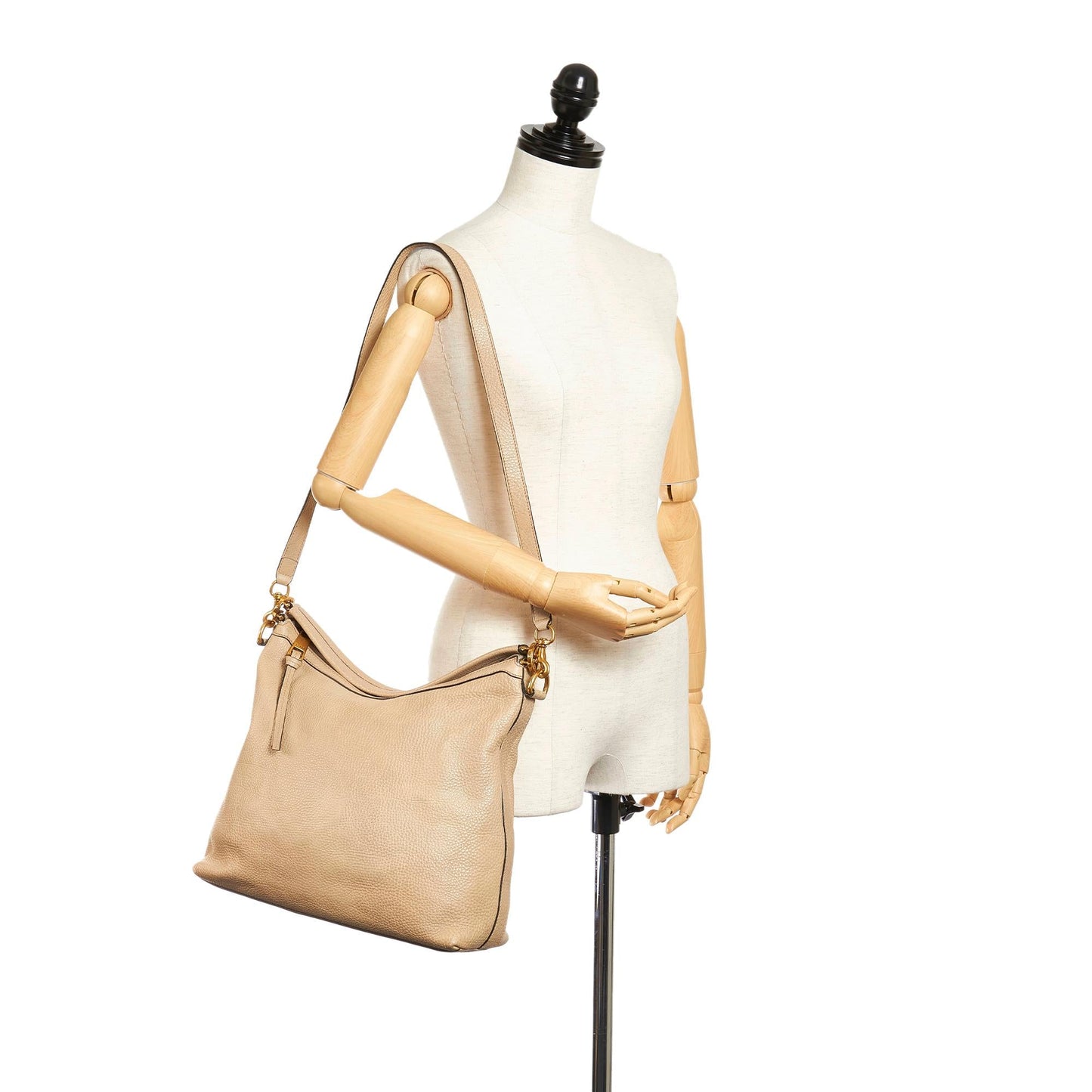 Gucci Miss GG Leather Satchel (SHG-SLAO0J)