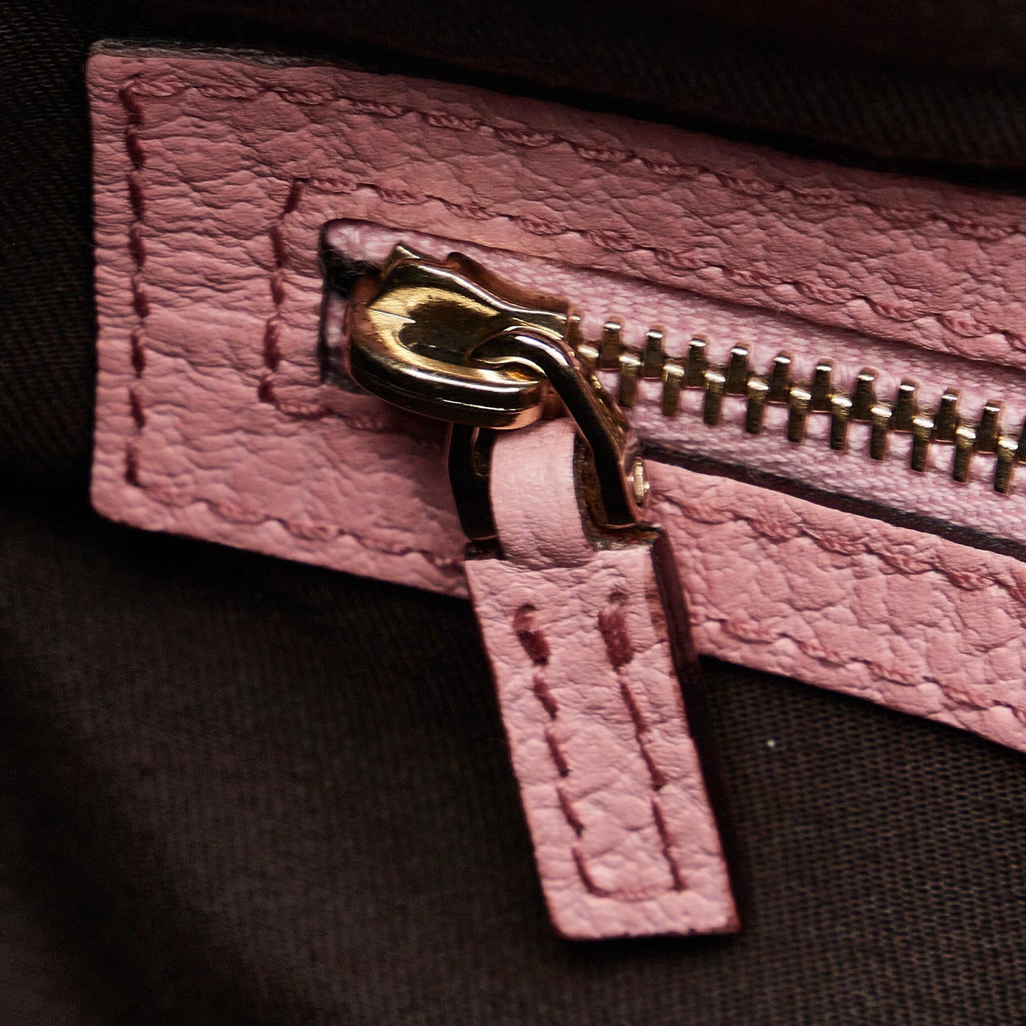 Gucci Nailhead Bamboo Handbag (SHG-InJ5MJ)