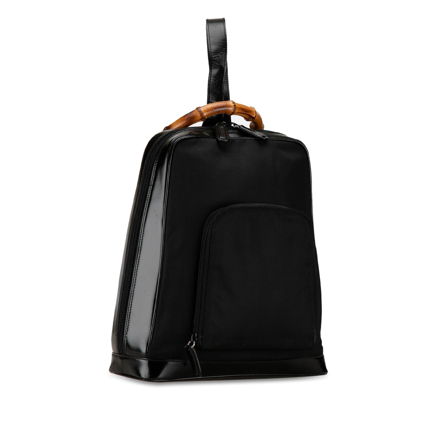 Gucci Nylon Bamboo Sling Backpack (SHG-IELGv1)