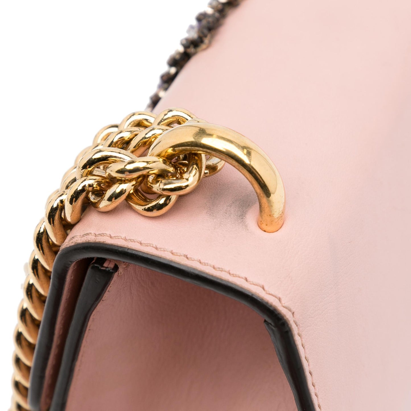 Gucci Padlock Crystal Embelished Crossbody Bag (SHG-IbIDVW)