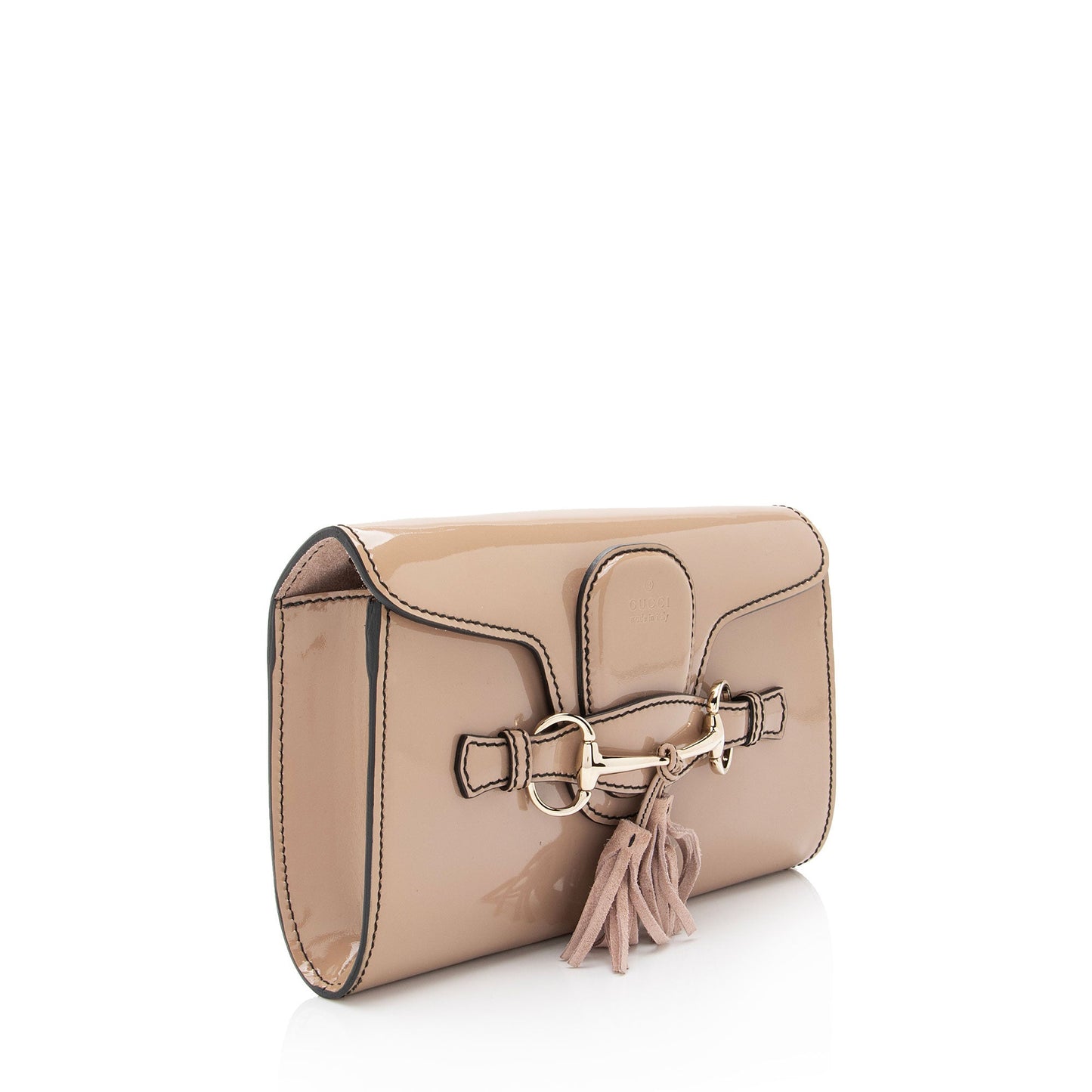 Gucci Patent Leather Emily Shoulder Bag (SHF-FaCHlt)