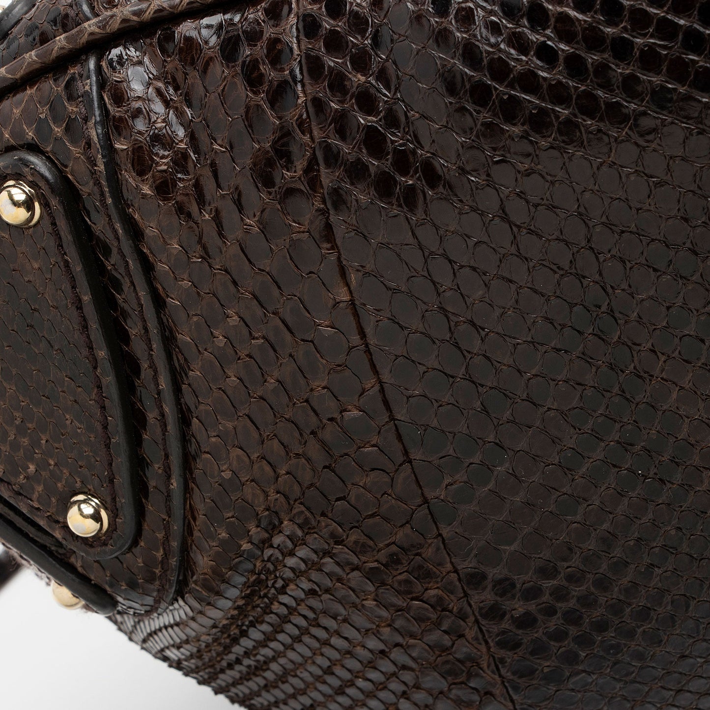 Gucci Python Medium Indy Satchel (SHF-o6MQCe)