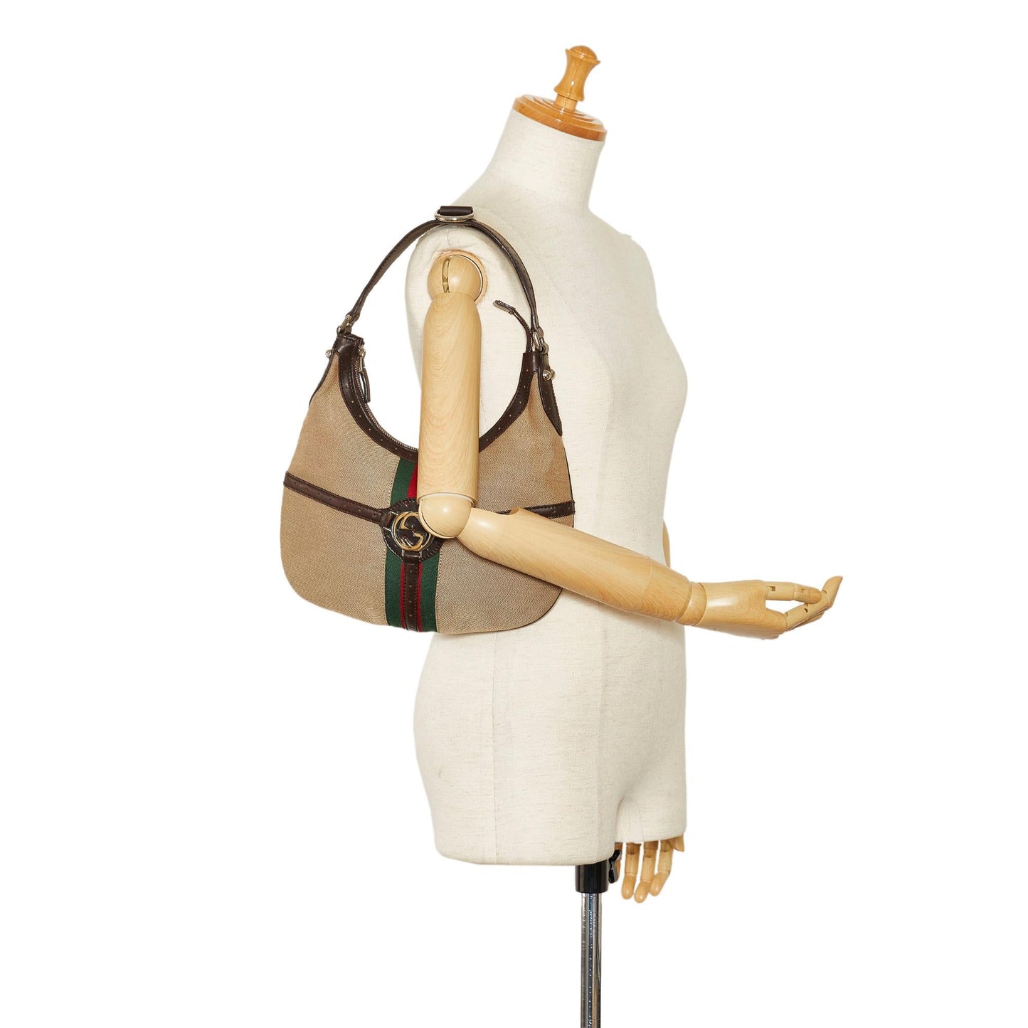 Gucci Reins Web Hobo (SHG-rDthGg)