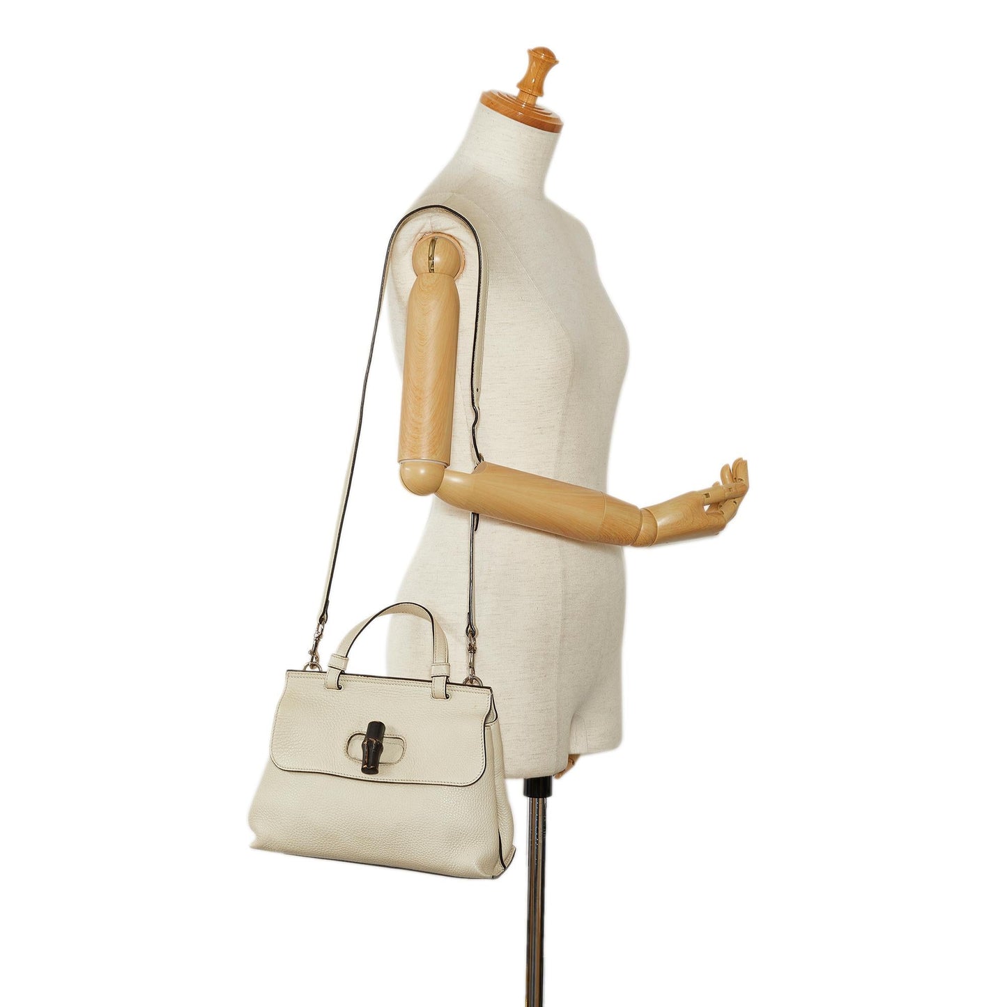 Gucci Small Bamboo Daily Satchel (SHG-qHsZBQ)