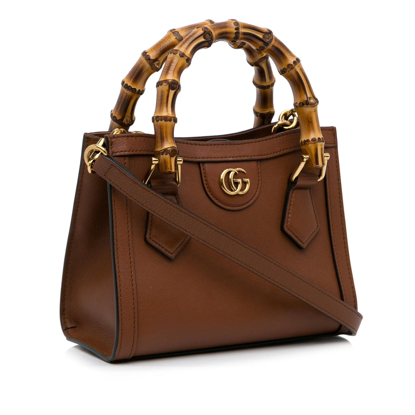 Gucci Small Bamboo Diana Satchel (SHG-JijldX)