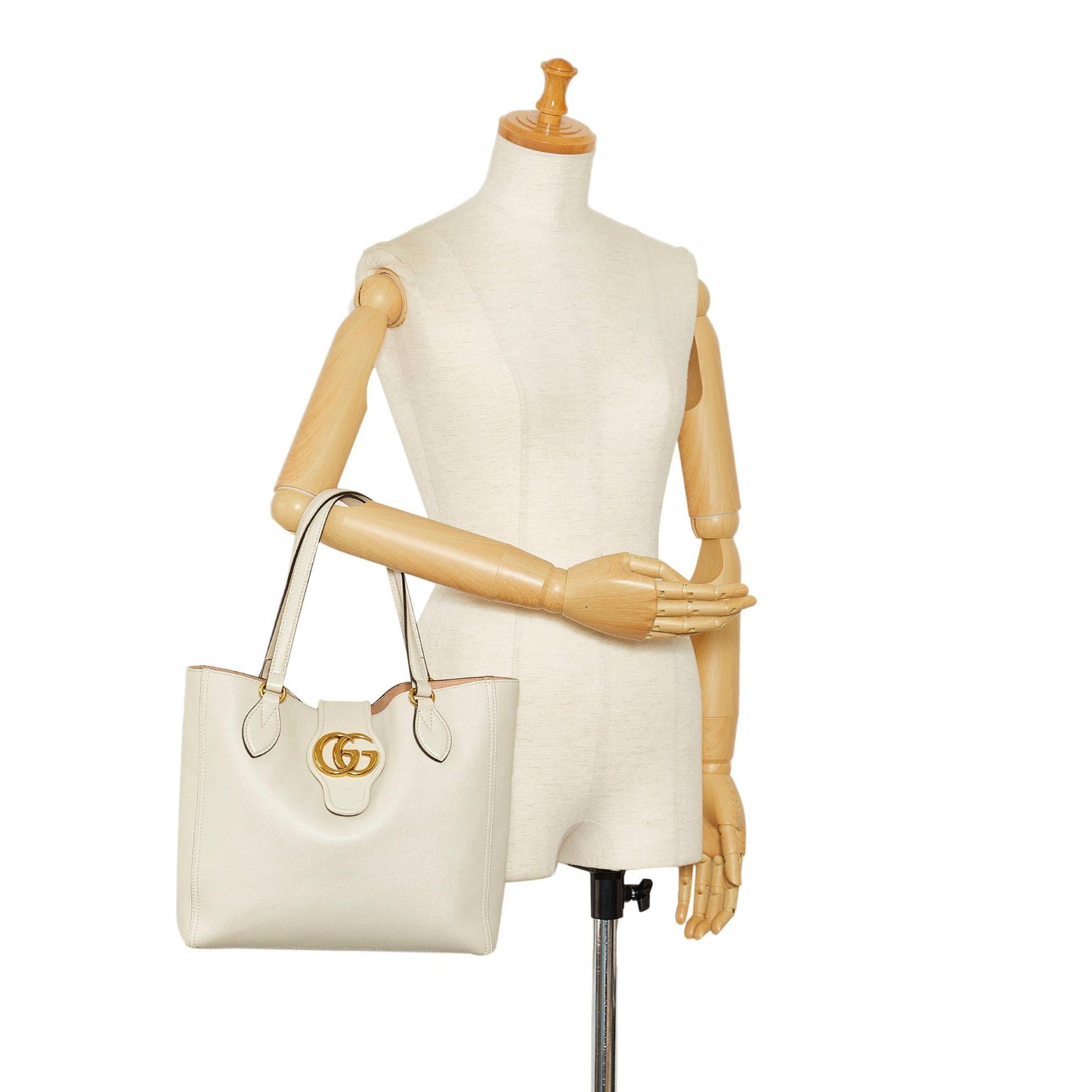 Gucci Small Dahlia Double G Tote (SHG-D8LzFo)