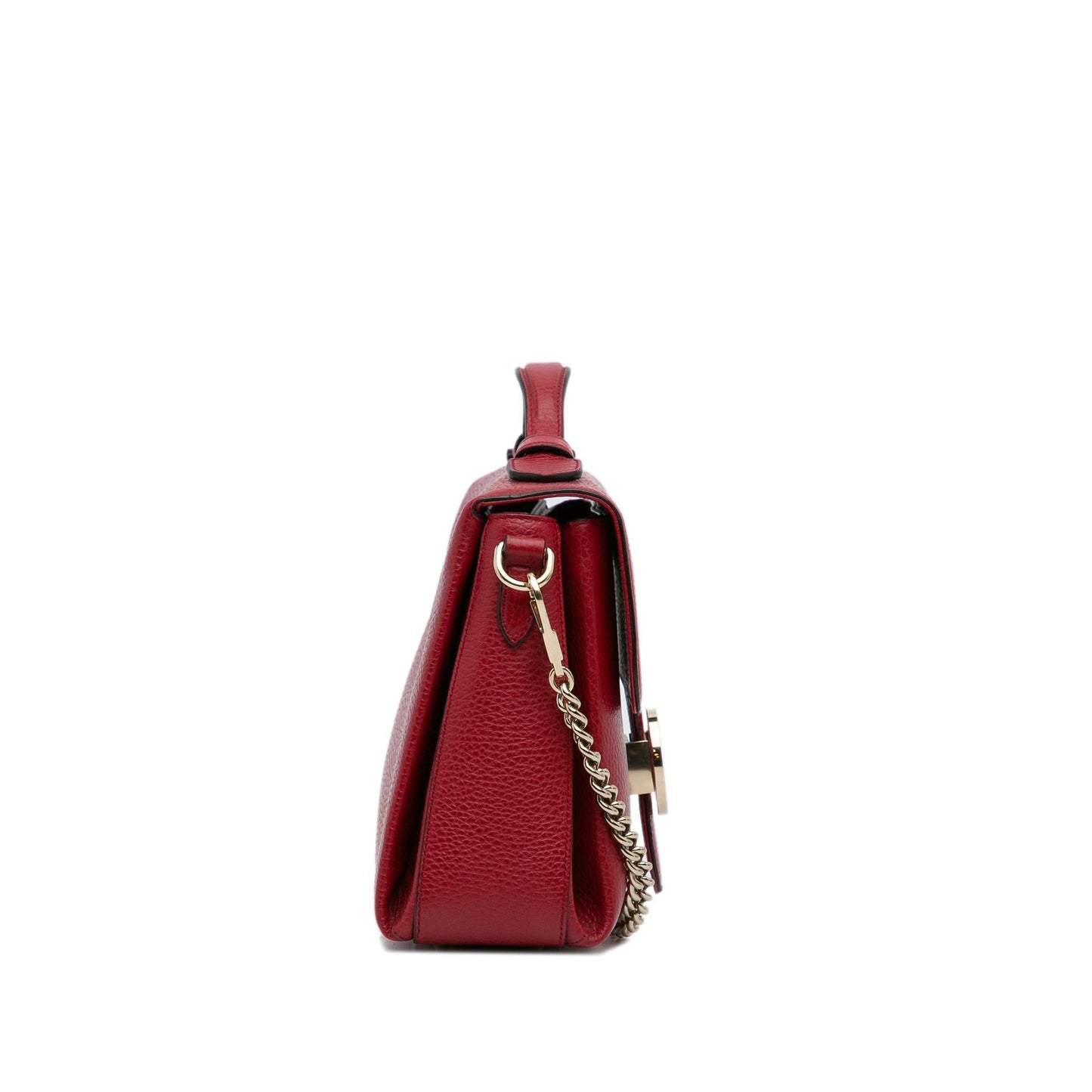 Gucci Small Dollar Calf Interlocking G Satchel (SHG-Pgcutx)
