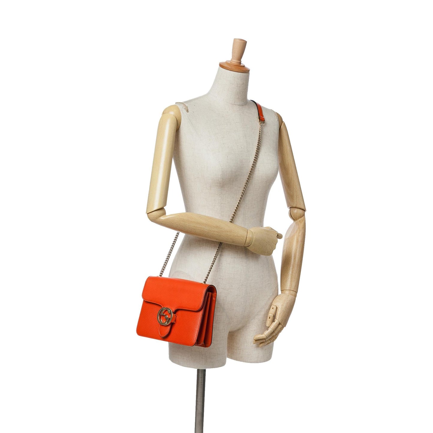 Gucci Small Dollar Calfskin Interlocking G Crossbody