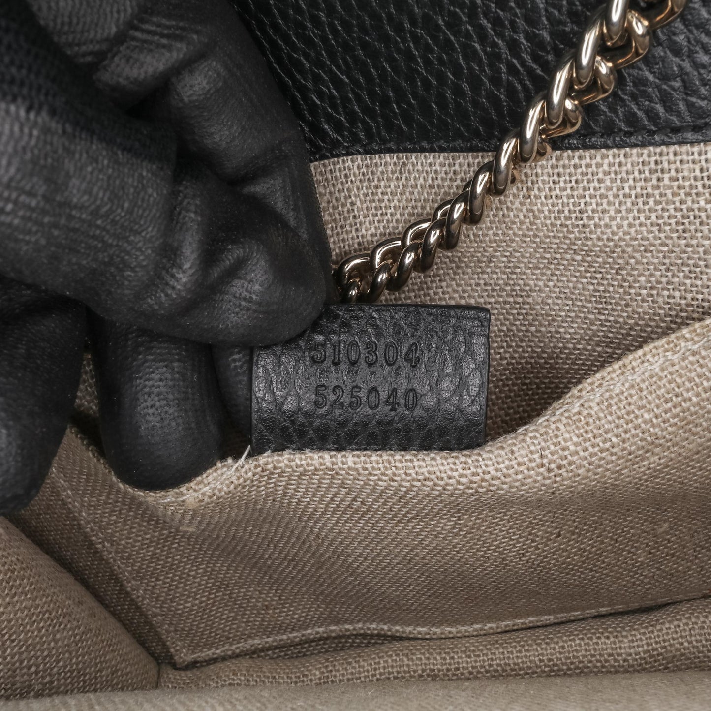 Gucci Small Dollar Calfskin Interlocking G Crossbody