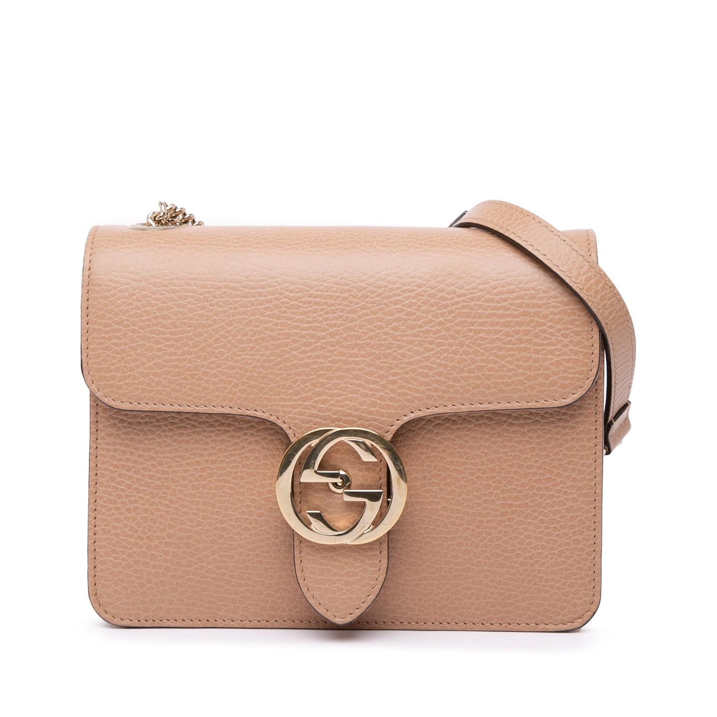 Gucci Small Dollar Calfskin Interlocking G Crossbody
