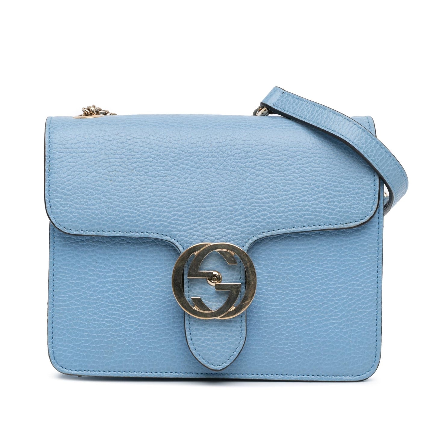Gucci Small Dollar Calfskin Interlocking G Crossbody